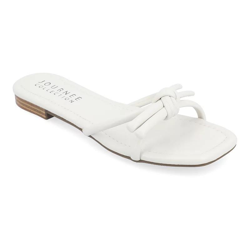 Journee Tru Comfort Foam™ Soma Women's Sandals, Size: 8.5, Off White Product Image