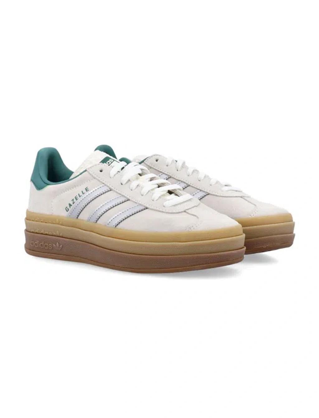 Gazelle Bold Sneakers In White Product Image