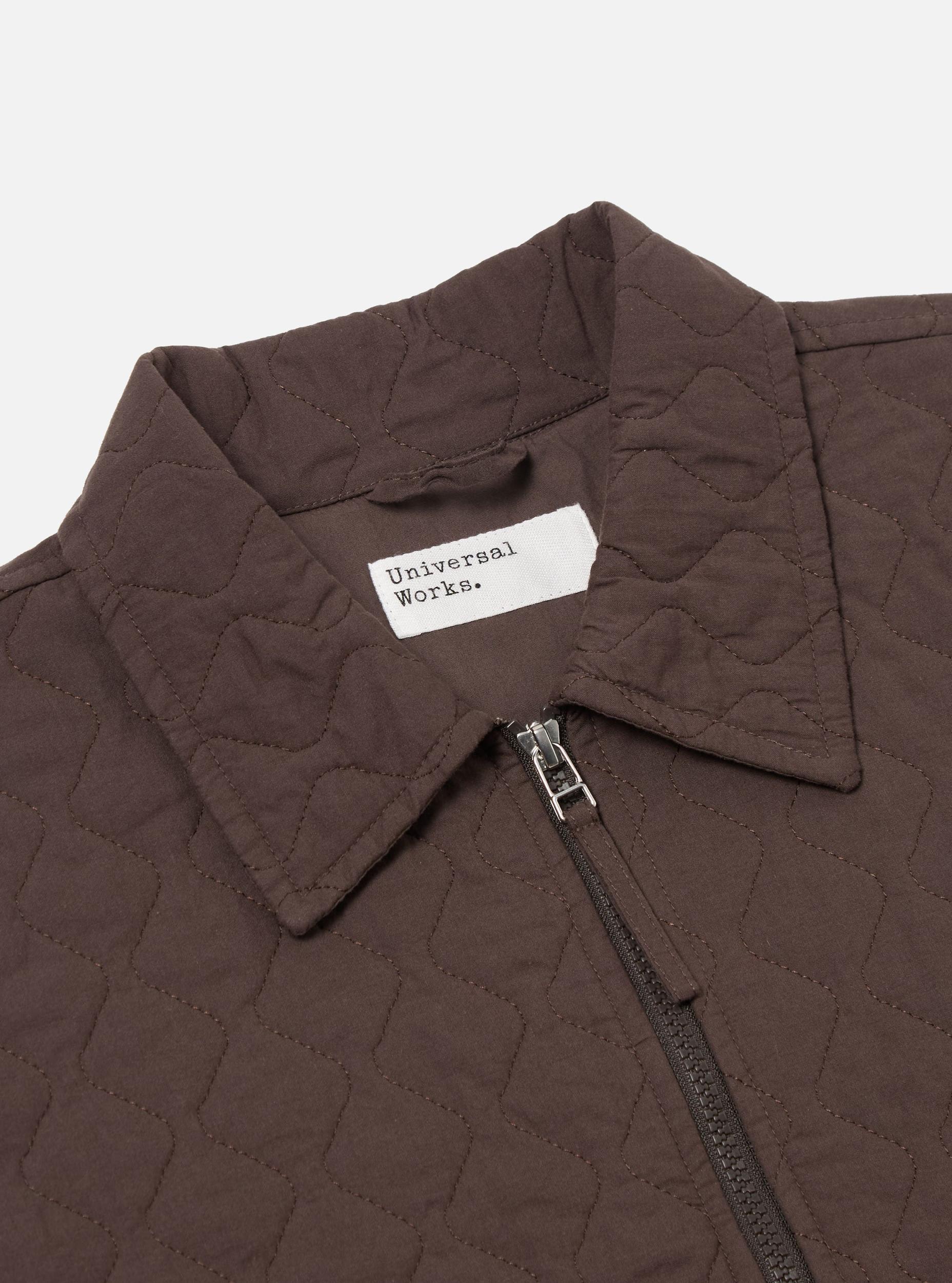 Brown Quilt Cotton Gower Jacket Product Image