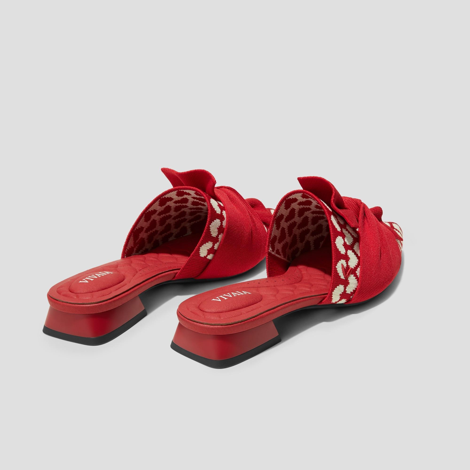 Pointed-Toe Knot Sandals (Yaffa Pro) Product Image