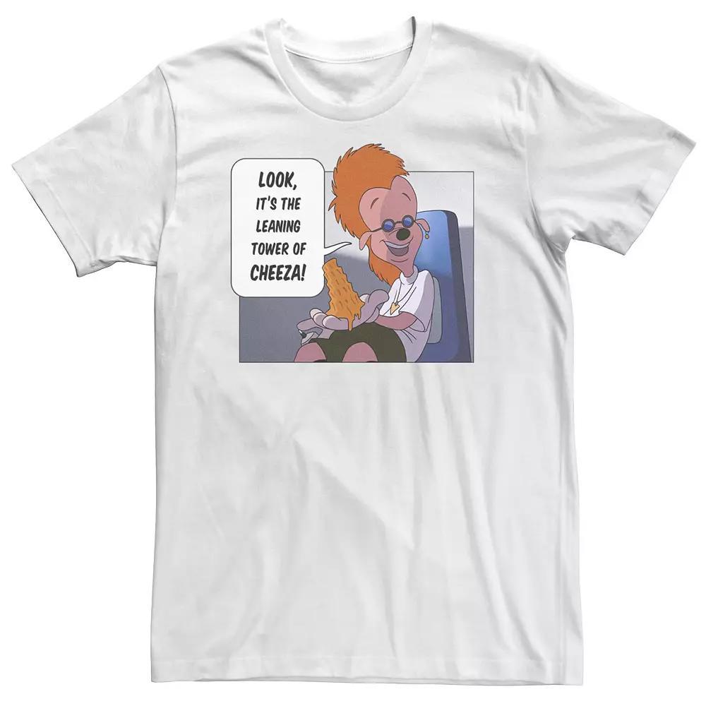 Big & Tall Disney A Goofy Movie Look It's The Leaning Tower Of Cheeza Tee, Men's,  Product Image