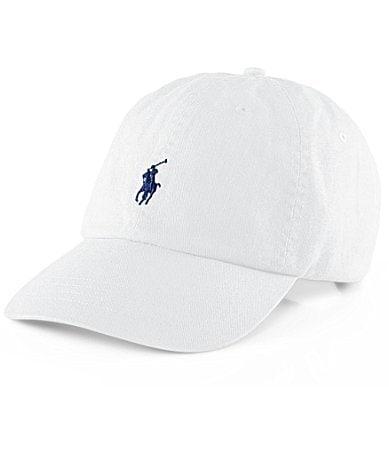 Chino Cap in Black & Red Polo Ralph Lauren Product Image