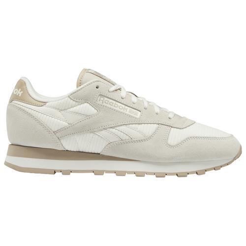 Reebok Mens Classic Leather - Running Shoes Black/Footwear White/Always Yellow Product Image