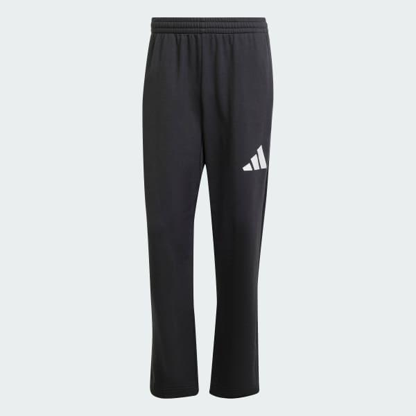 Essentials Wide Leg 3 Bar Logo Pants Product Image