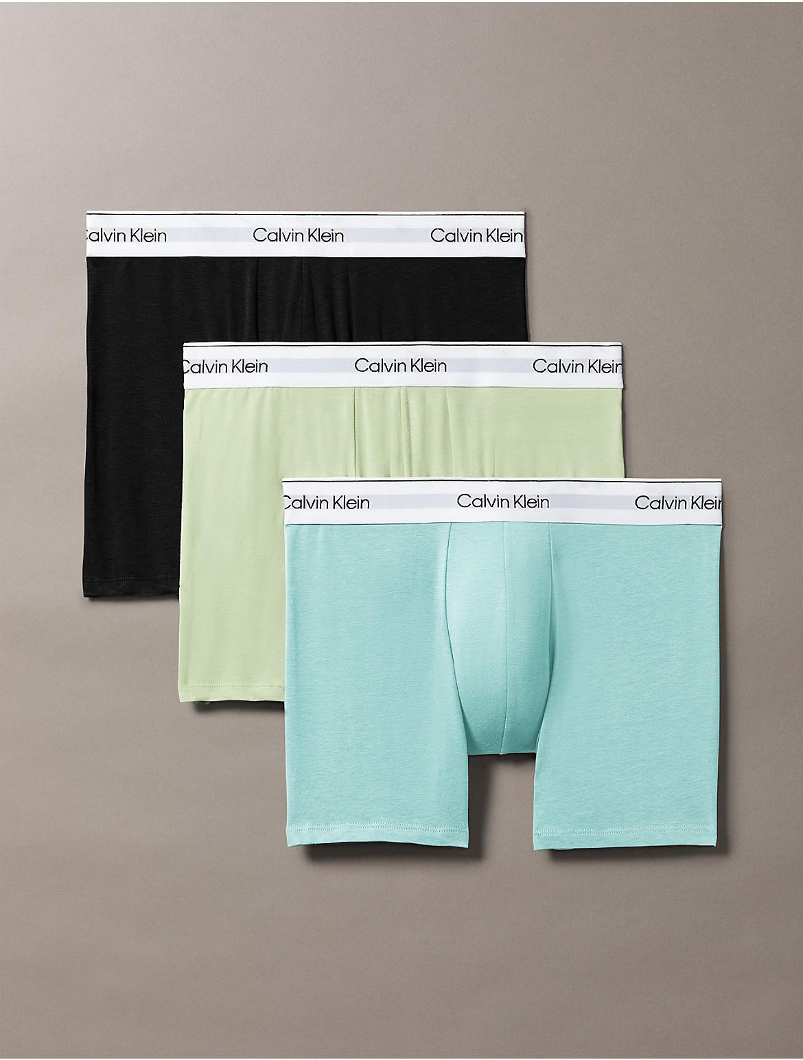 Calvin Klein Mens Icon Cotton Stretch 3-Pack Boxer Brief - Multi Product Image
