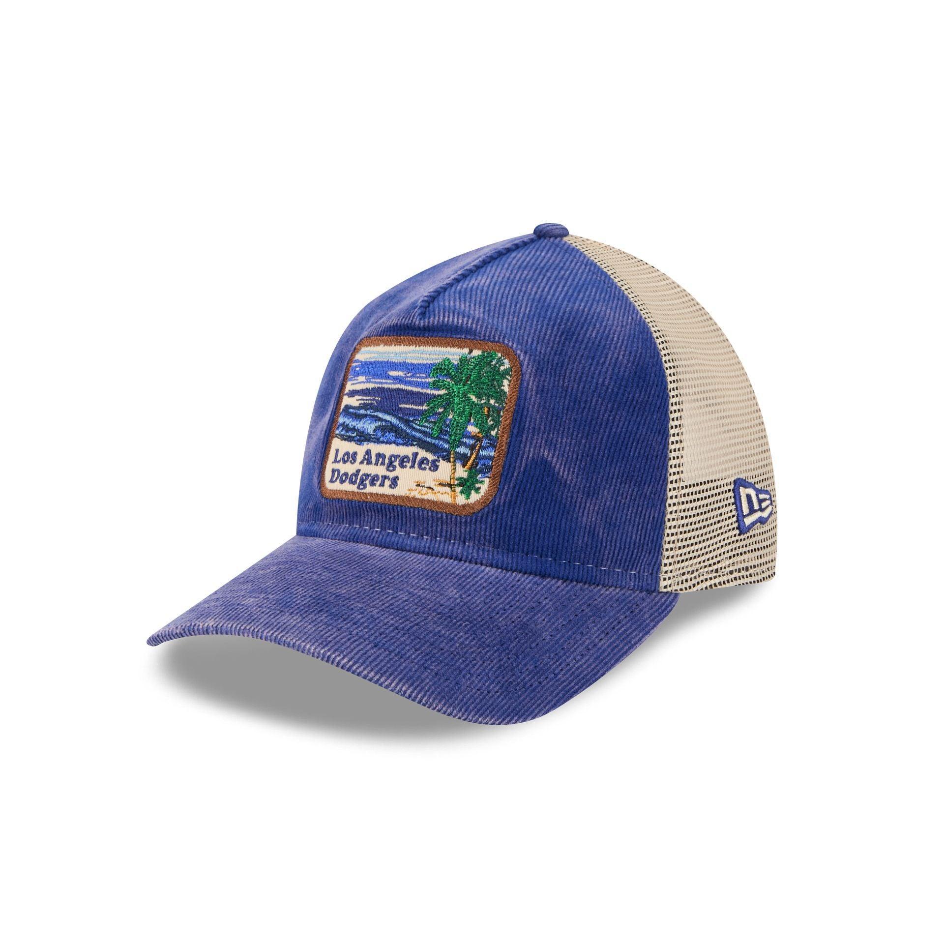 Los Angeles Dodgers Vintage Landscape 9TWENTY A-Frame Trucker Hat Male Product Image