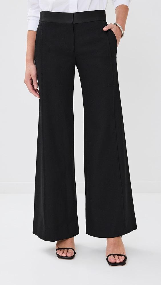 Victoria Beckham Side Panel Trousers | Shopbop Product Image