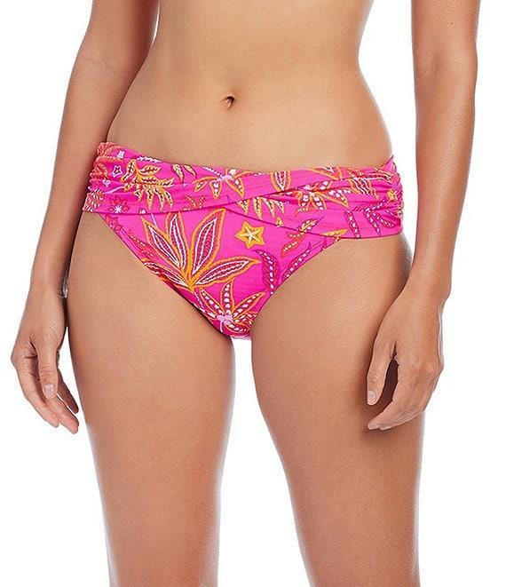 Bleu Rod Beattie Beat Desert Bloom Sarong Hipster Swim Bottom Product Image