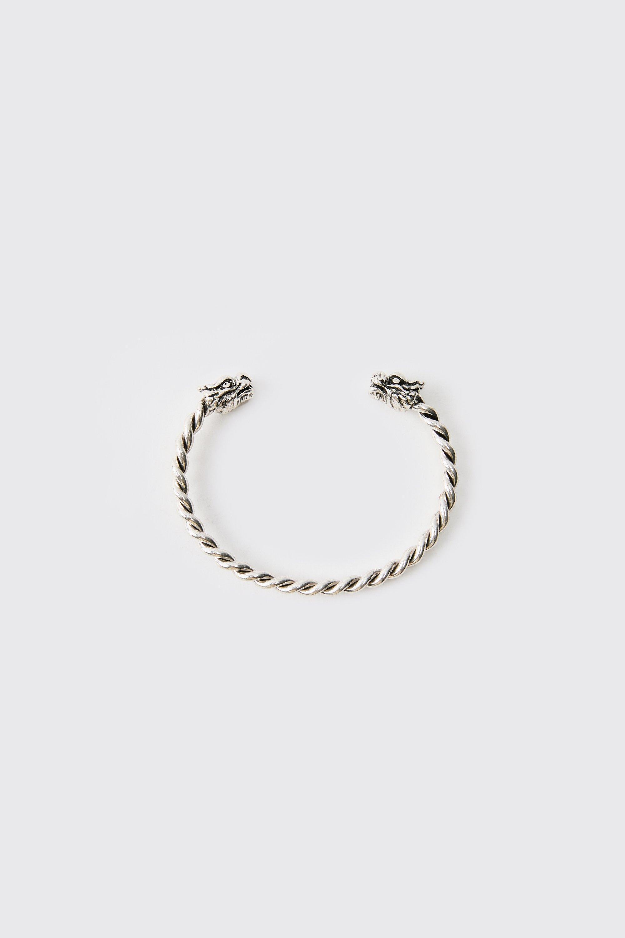 Dragon Head Bangle | boohooMAN USA Product Image