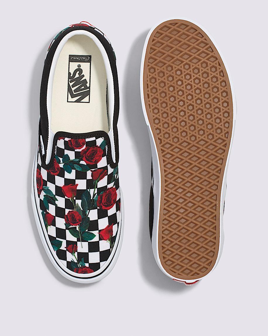 Customs Classic Slip-On Checkerboard Shoe in Customs| Vans US Product Image