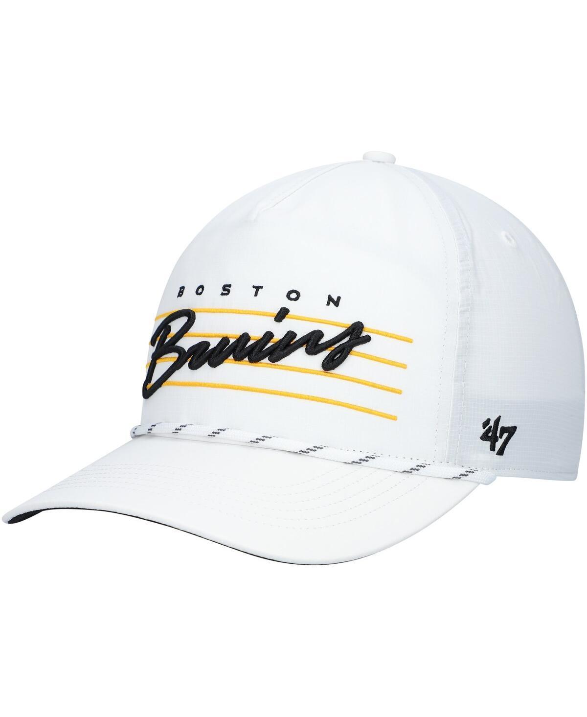 Mens 47 Boston Bruins Downburst Hitch Snapback Hat Product Image