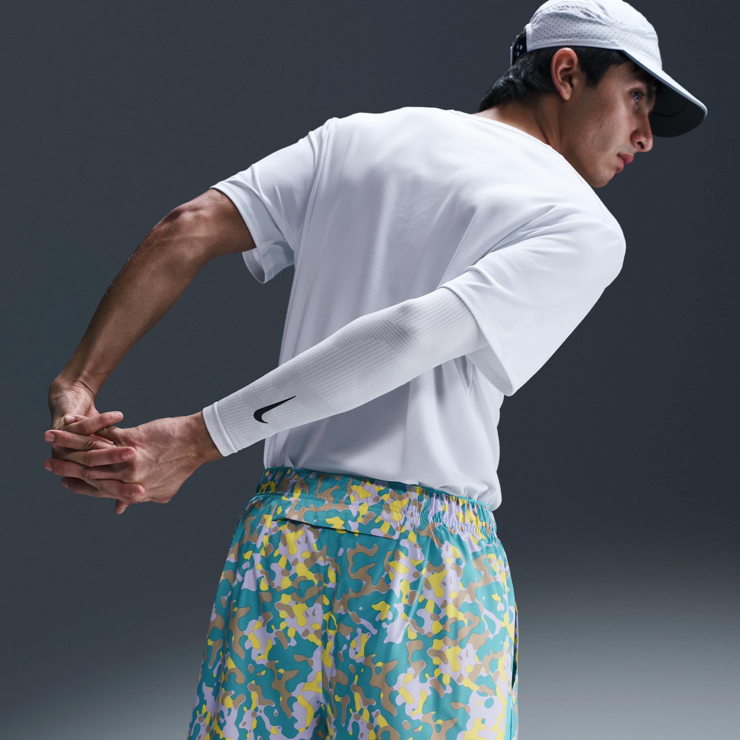 Mens Nike Dri-FIT Challenger Printed 5 Brief-Lined Training Shorts Product Image