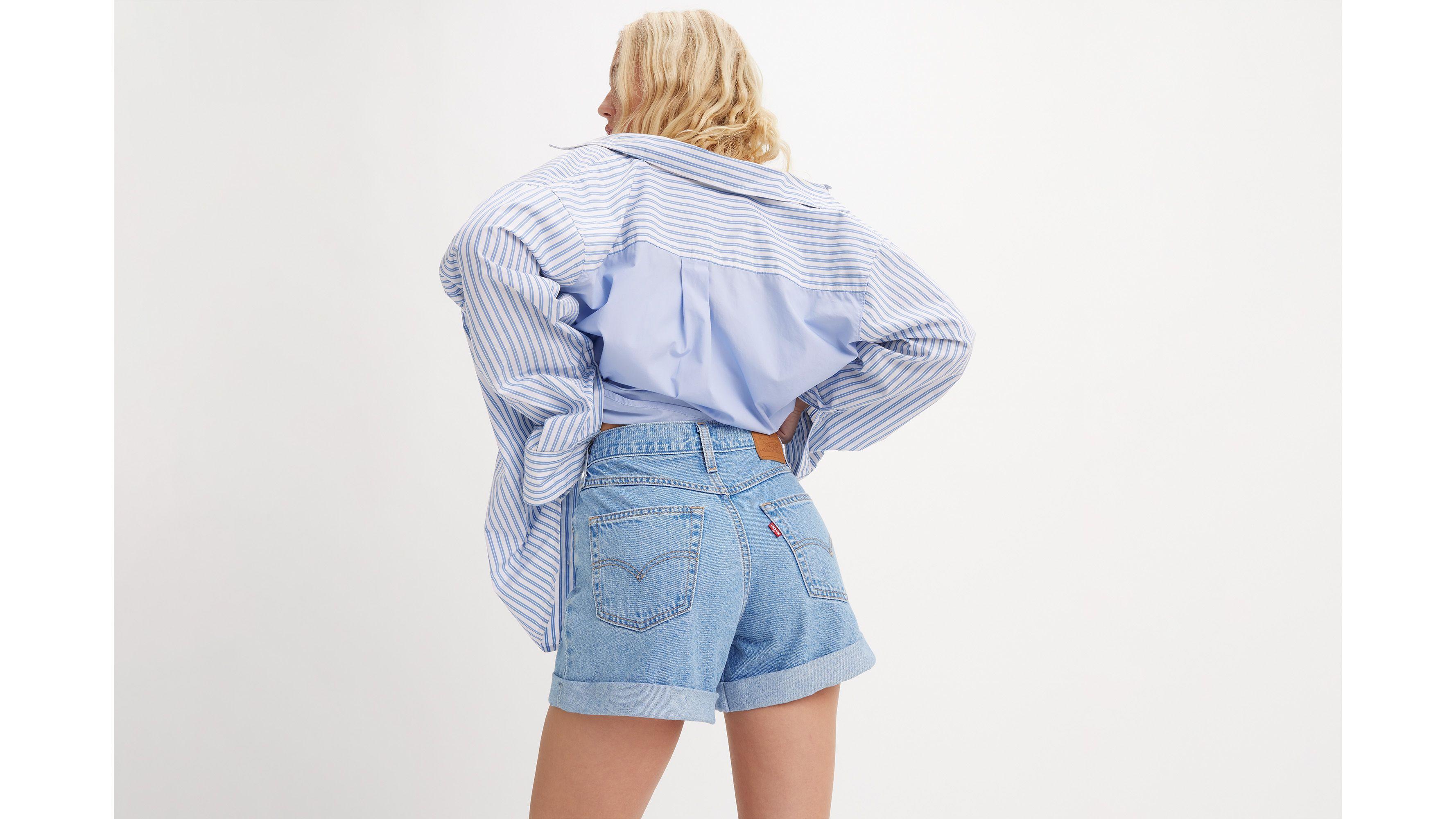 Rolled 80s Mom Women's Shorts Product Image