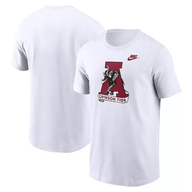 Men's Nike White Alabama Crimson Tide Legacy Alternate Logo T-Shirt, Size: Medium Product Image