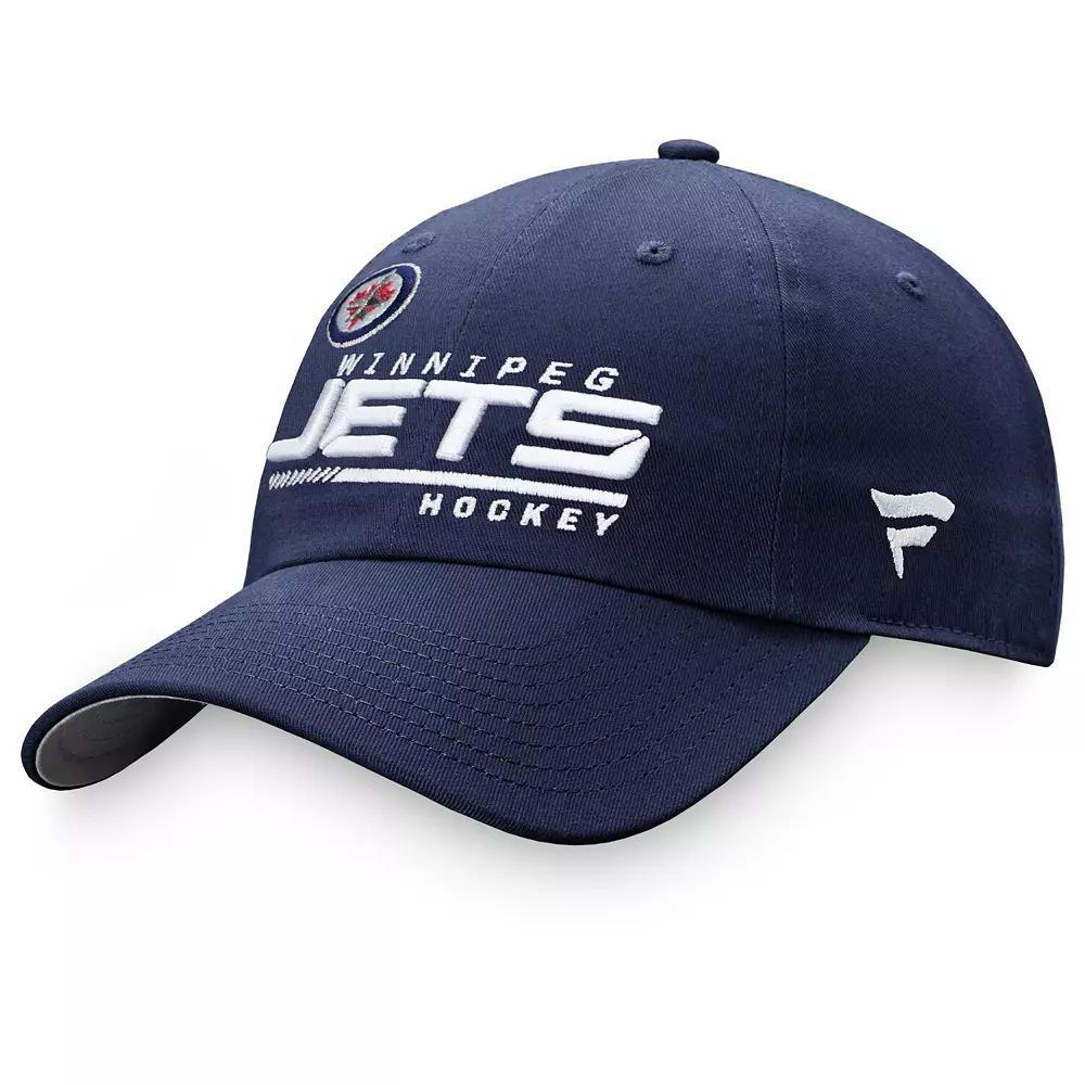 Womens Fanatics Navy Winnipeg Jets Authentic Pro Locker Room Adjustable - Hat, Jts Blue Product Image