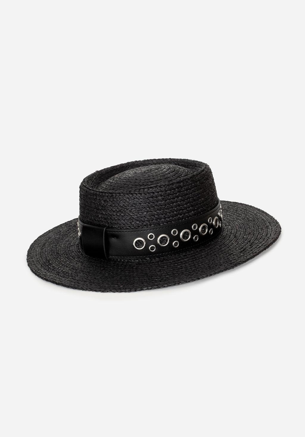 Banish Eyelet Belted Sun Hat Product Image