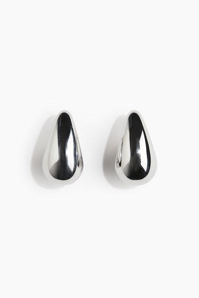 Stainless Steel Dome Earrings Product Image