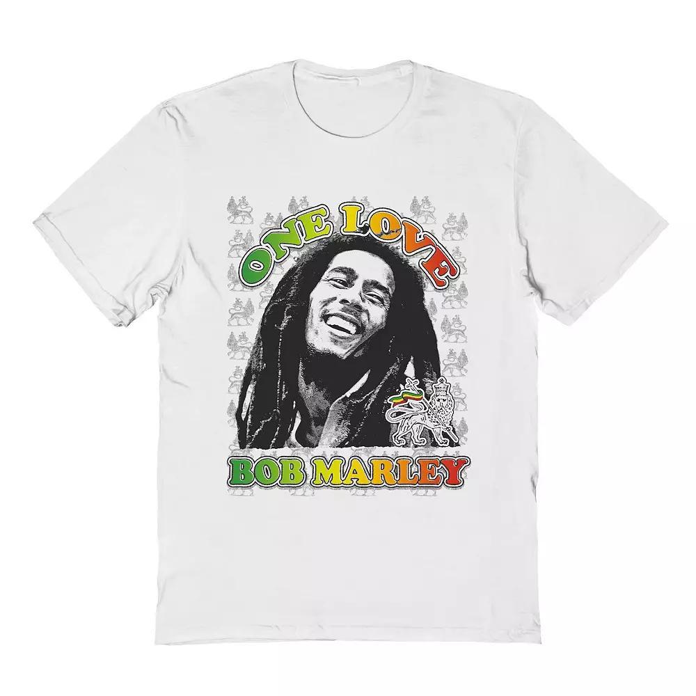 Men's Bob Marley One Love Texture Graphic Tee, Adult Unisex,  Product Image