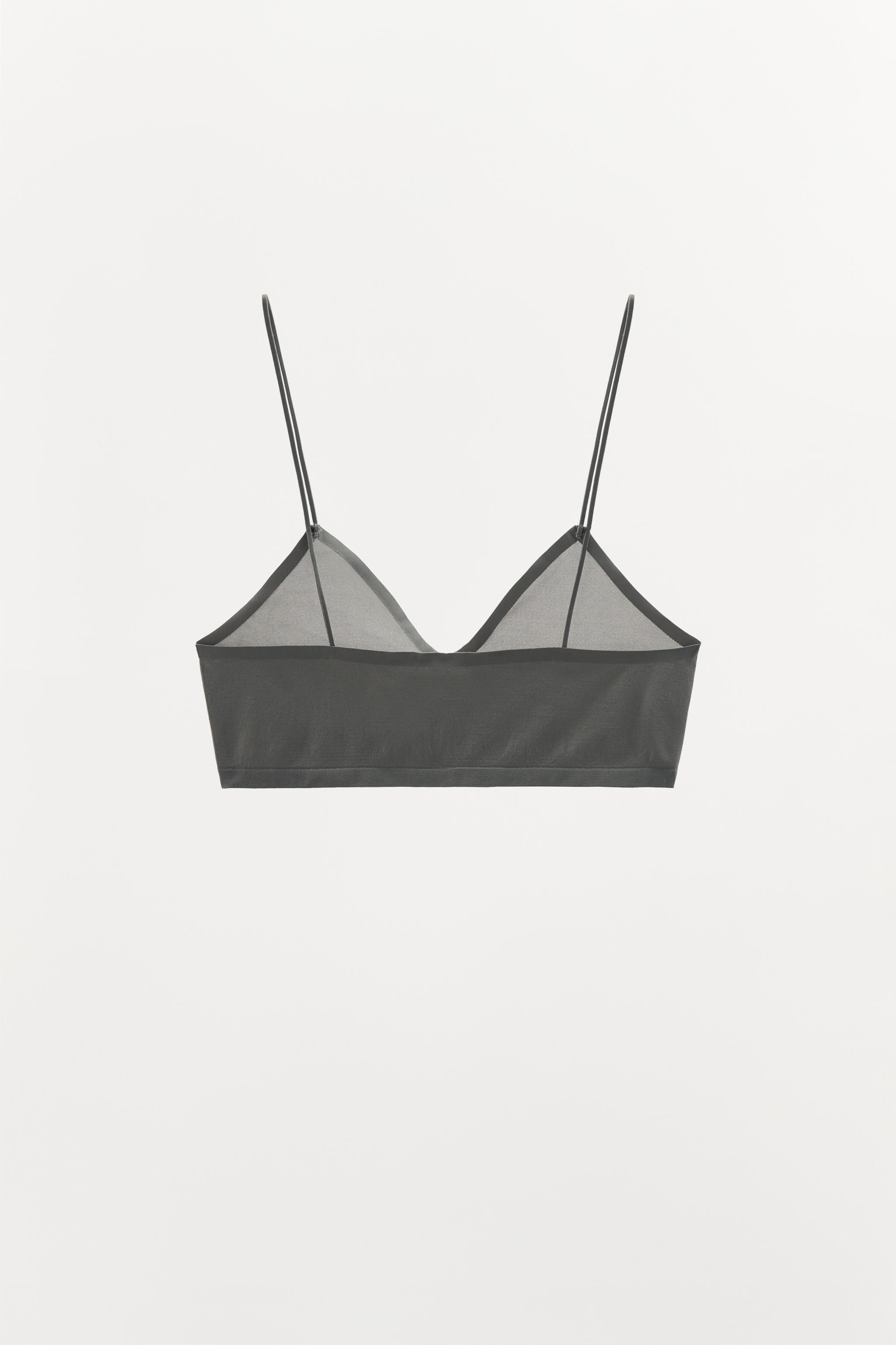 POLYAMIDE TRIANGLE BRALETTE Product Image