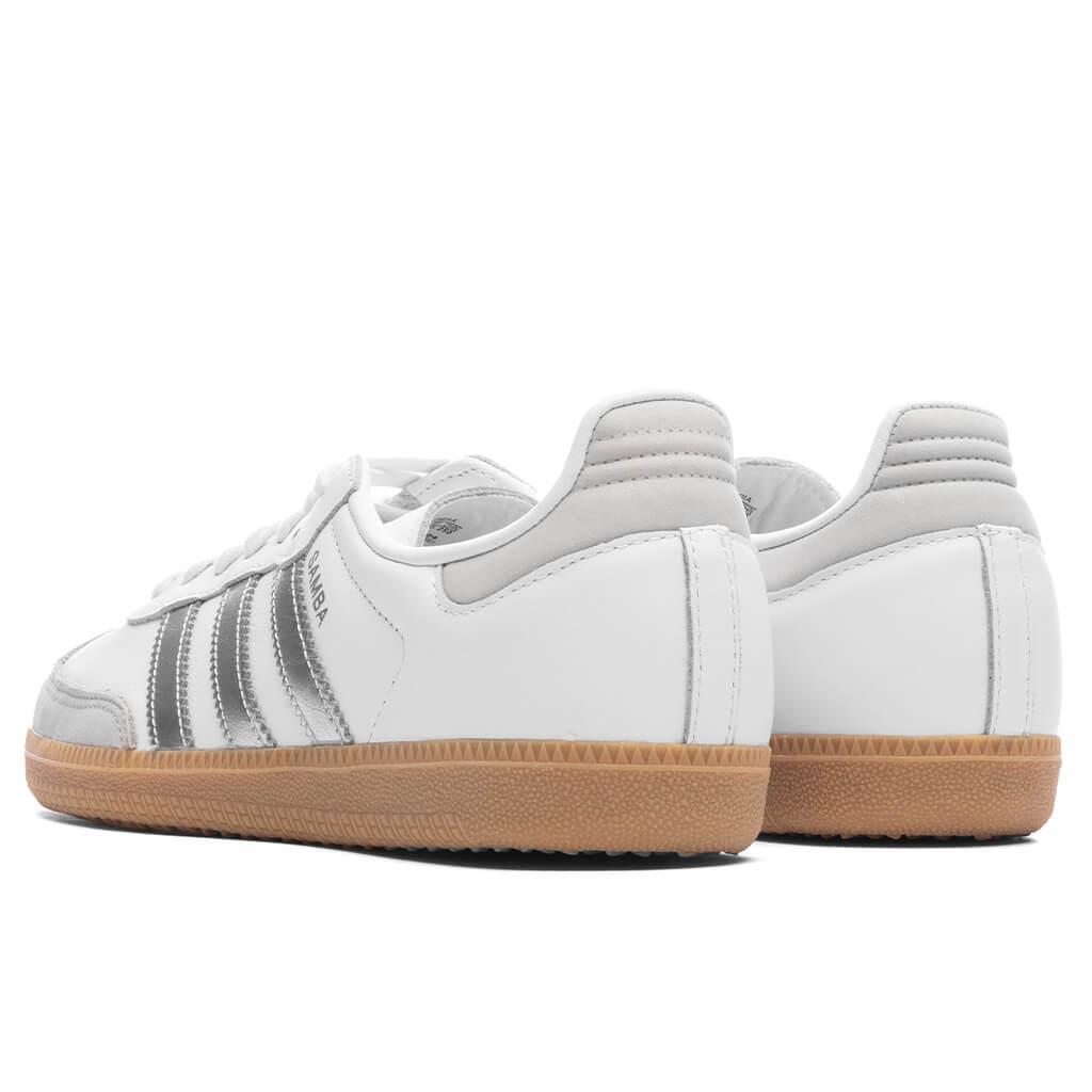 Women's Samba OG - Footwear White/Silver Metallic/Grey One Female Product Image