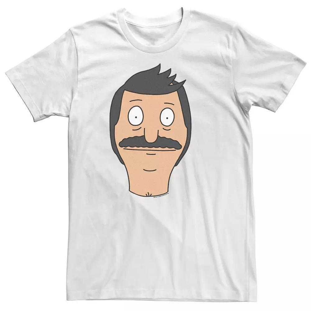 Big & Tall Bob's Burgers Bob Big Face Tee, Men's,  Product Image