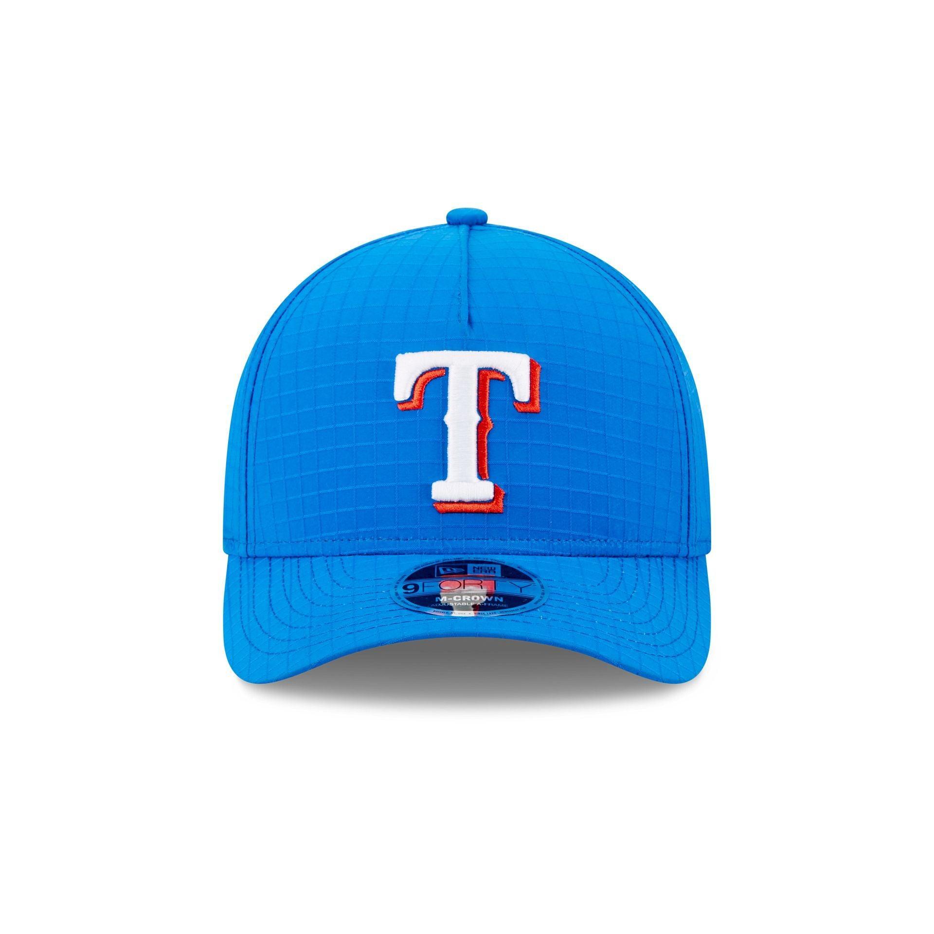 Texas Rangers Ripstop 9FORTY M-Crown A-Frame Snapback Hat Male Product Image