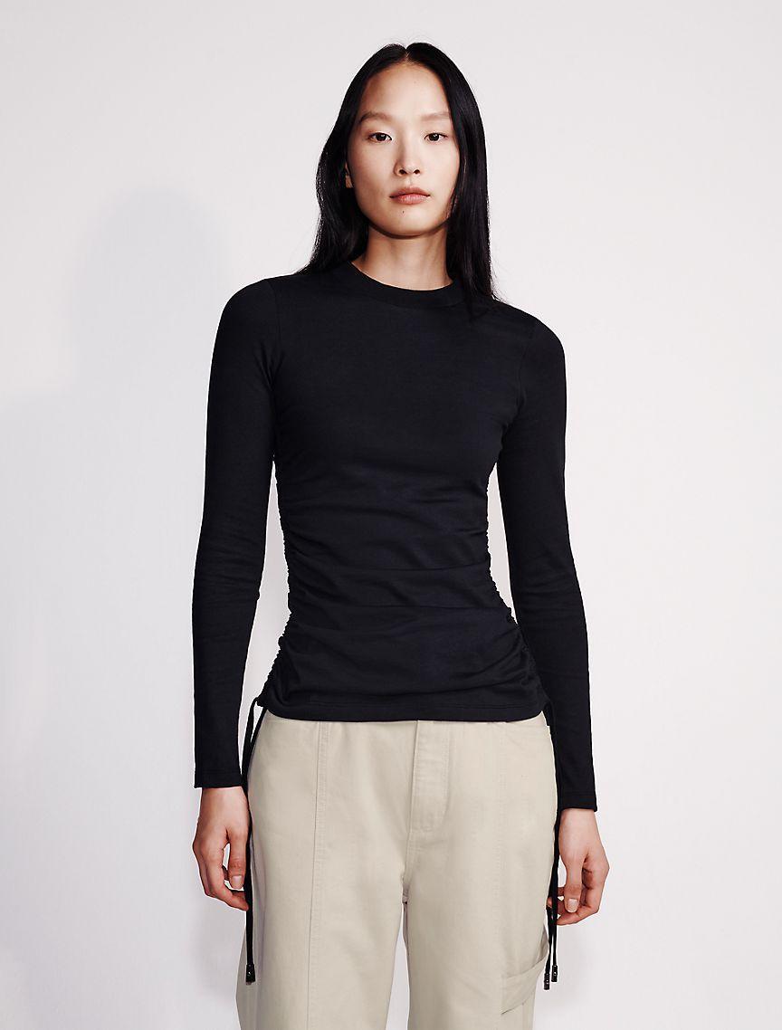 Ruched Slim T-Shirt Product Image