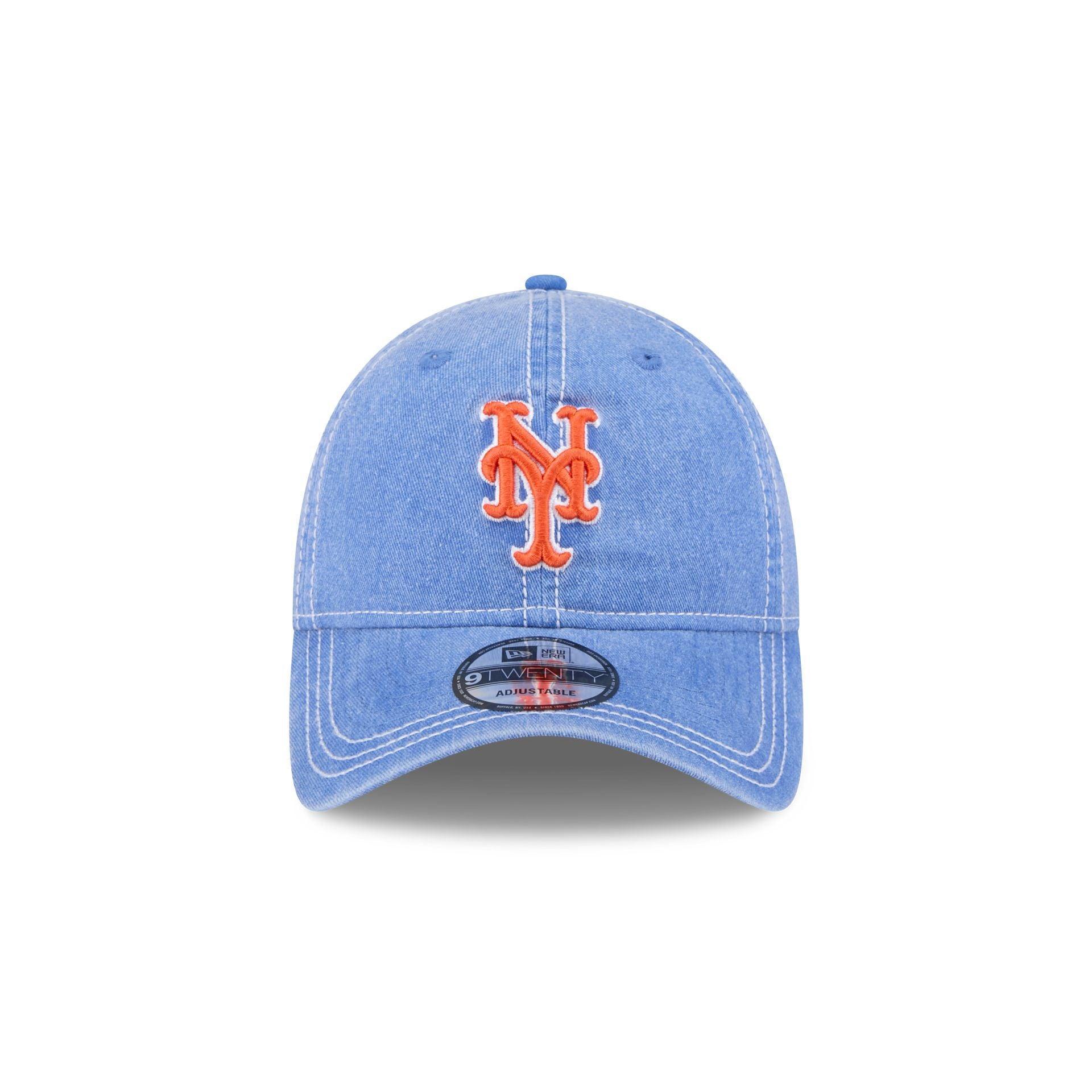 New York Mets Washed Contrast 9TWENTY Adjustable Hat Male Product Image