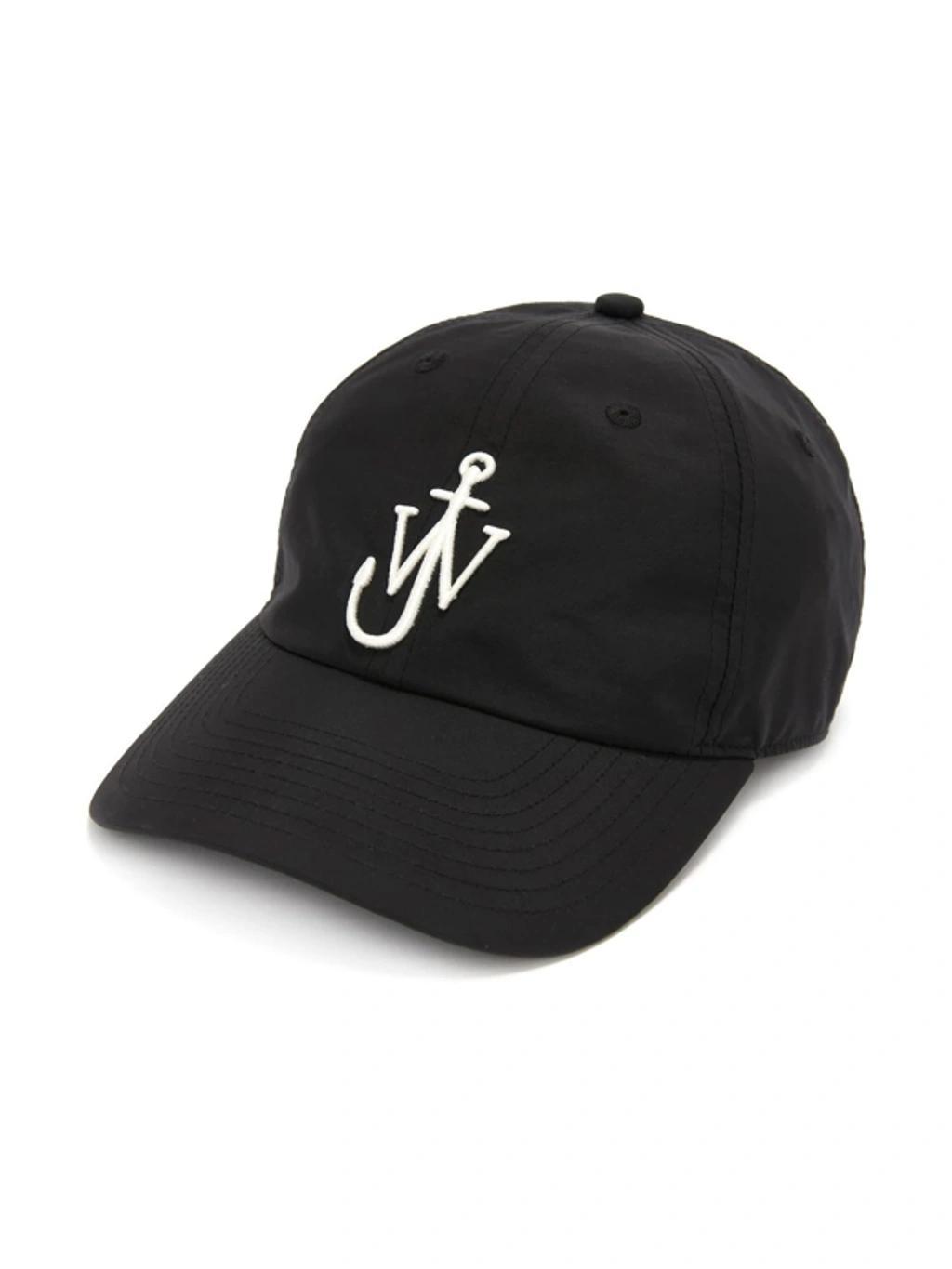 JW ANDERSON J.w. Anderson Logo Embroidered Baseball Cap In Black Product Image