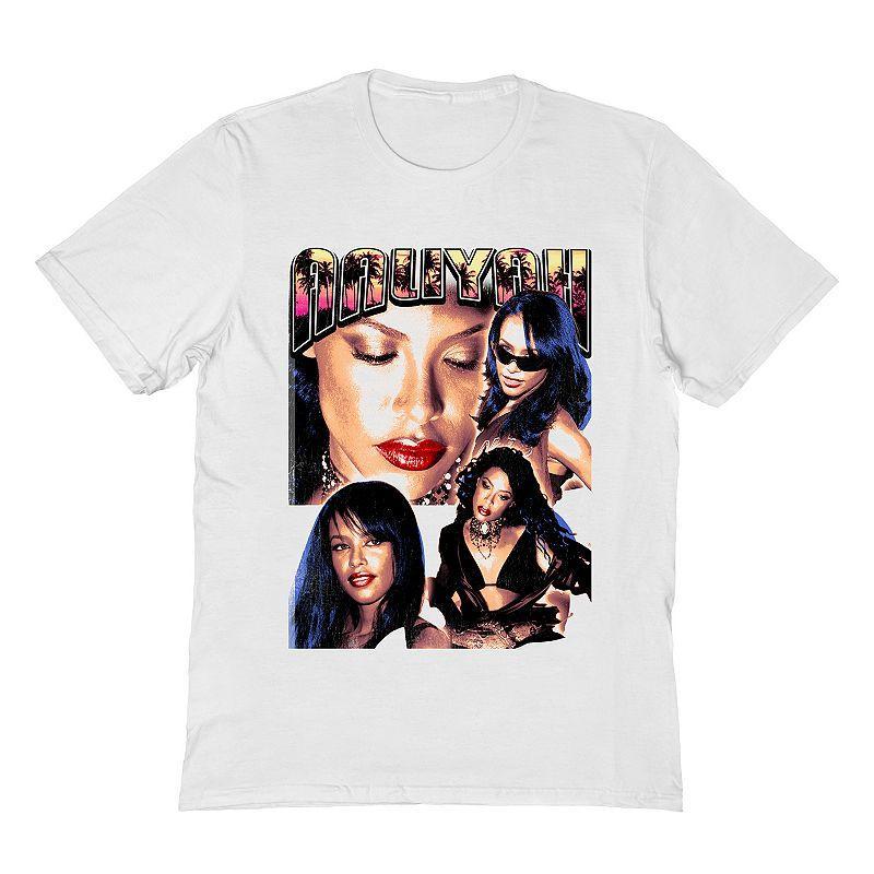 Men's Aaliyah Tee, Size: XL, White Product Image