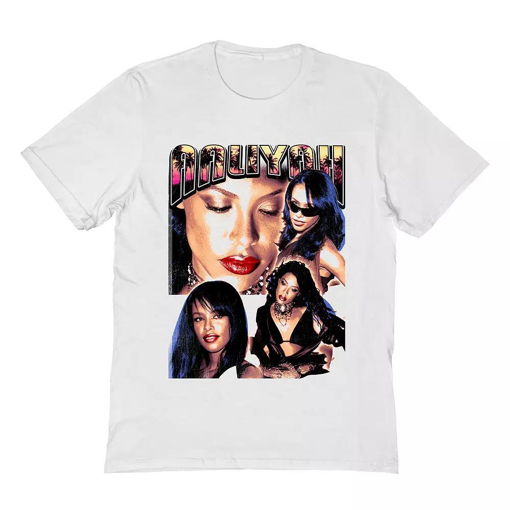 Men's Aaliyah Tee, Size: Medium, White Product Image