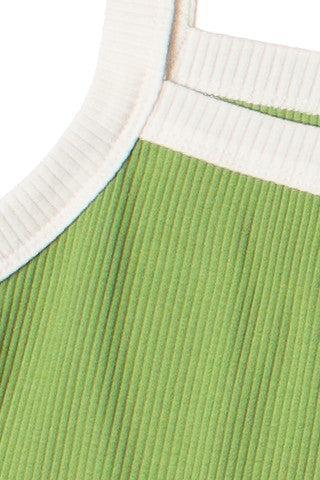 Contrast Trim Tank Top Product Image