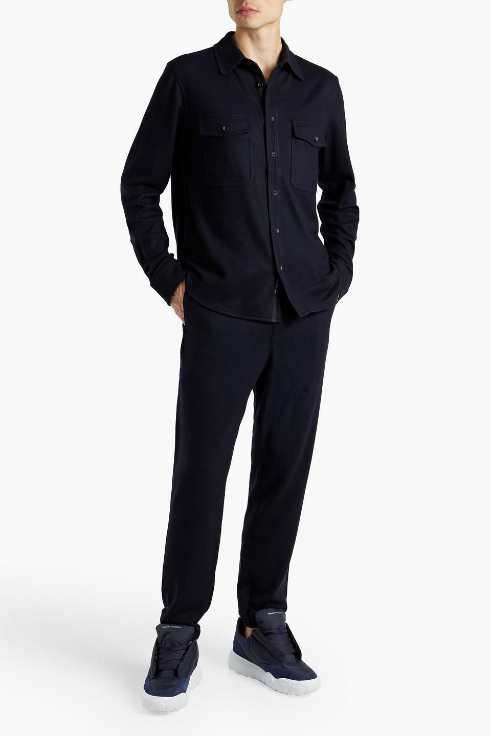 RAG & BONE Jack Wool Shirt In Black Product Image