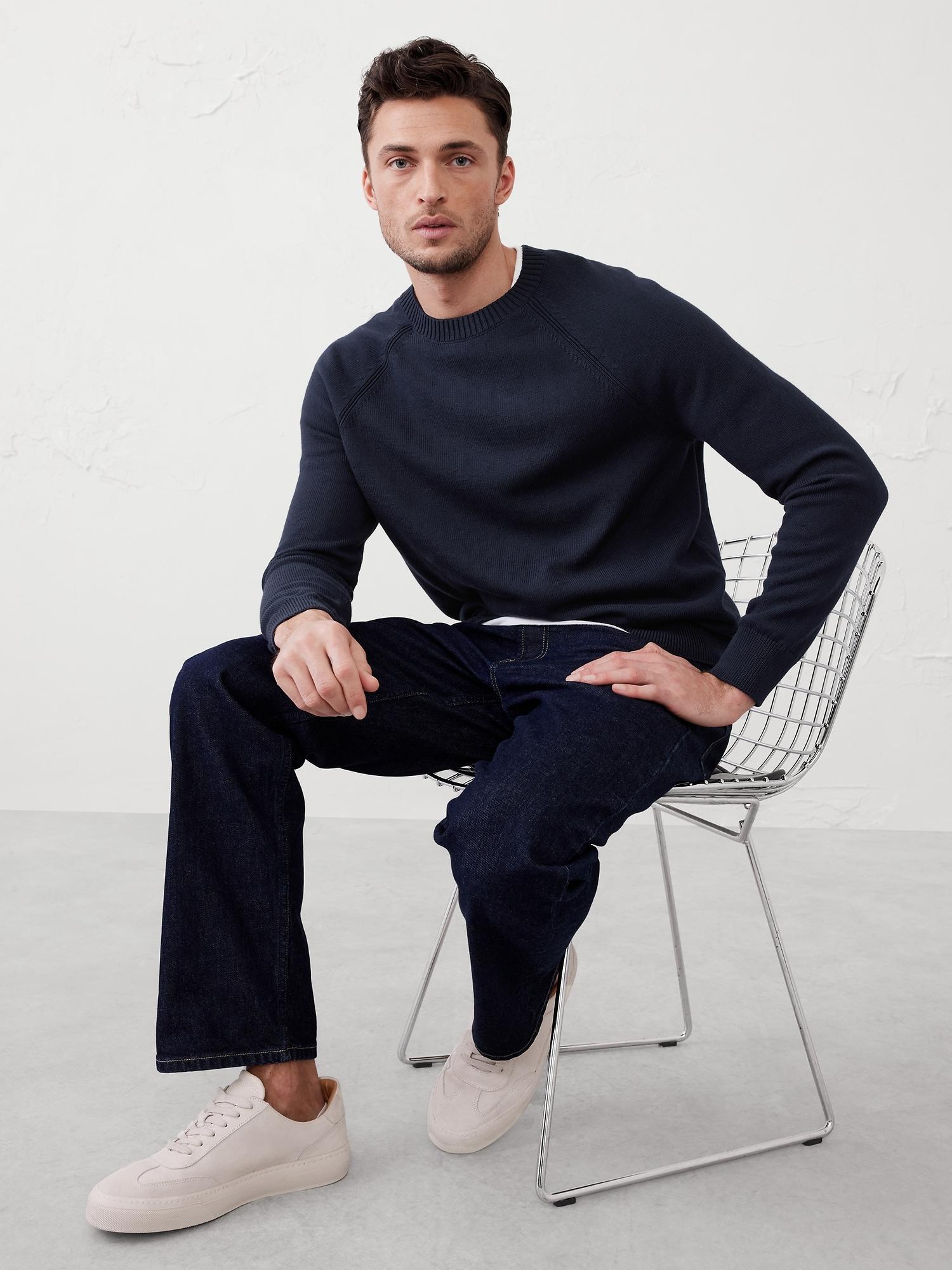 Soft Crew-Neck Sweater Product Image