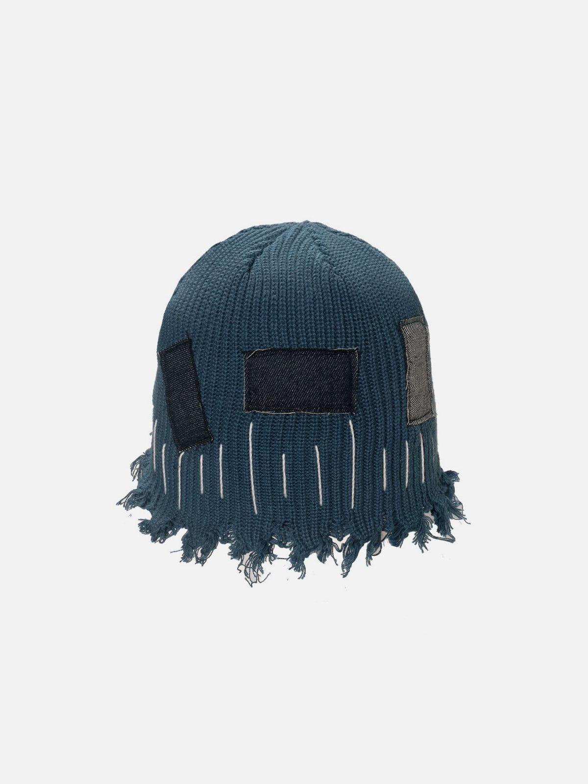 Patch String Fringe Hat Product Image