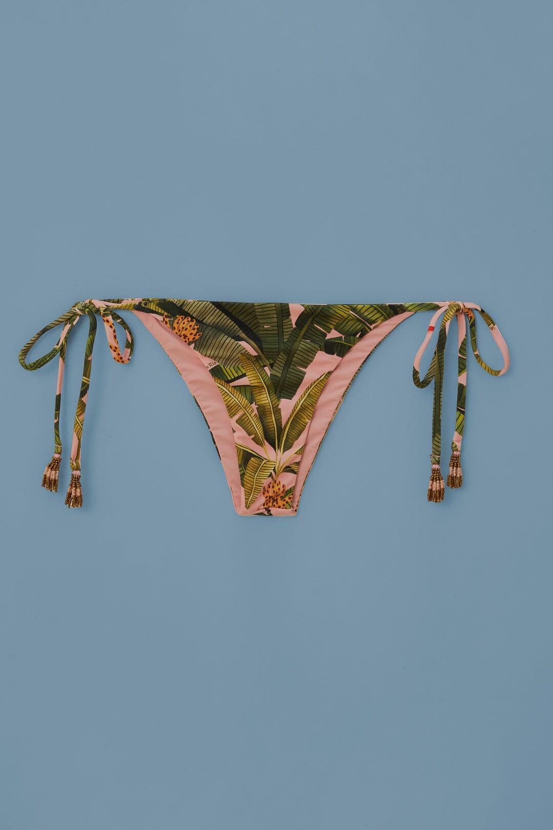 Banana Leaves Tie Side Bikini Bottom Product Image