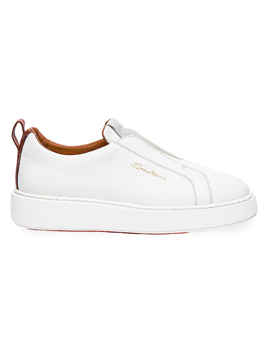 Vicky Leather Slip-On Sneakers Product Image