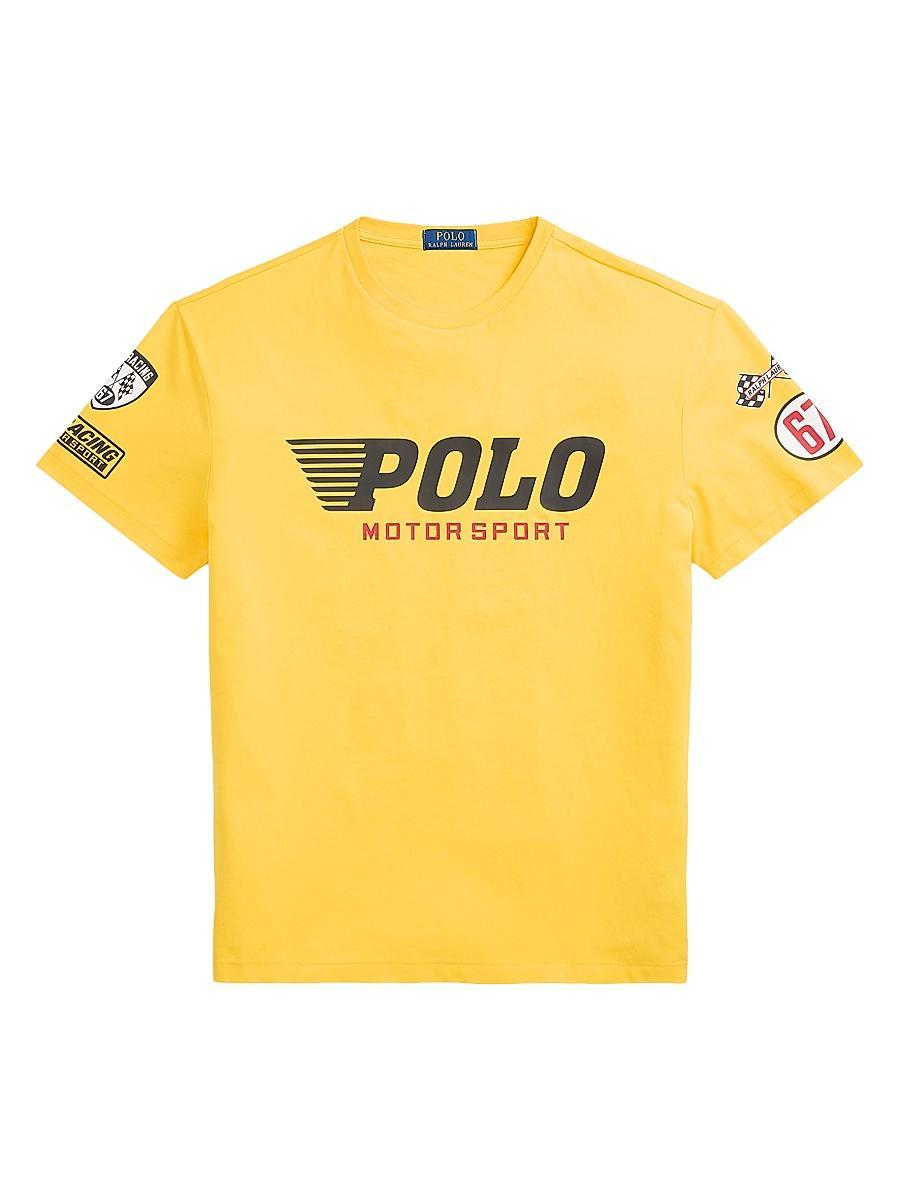 Mens Classic Fit Jersey Graphic T-Shirt Product Image