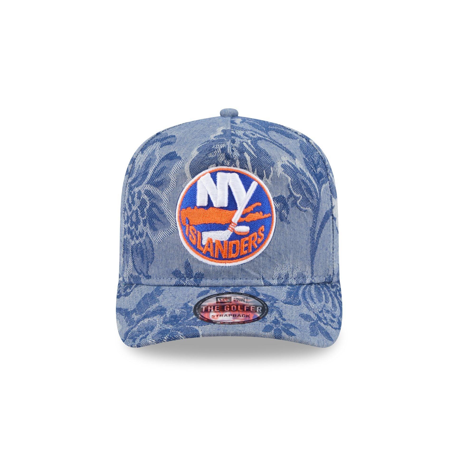 New York Islanders Denim Jacquard Golfer Hat Male Product Image