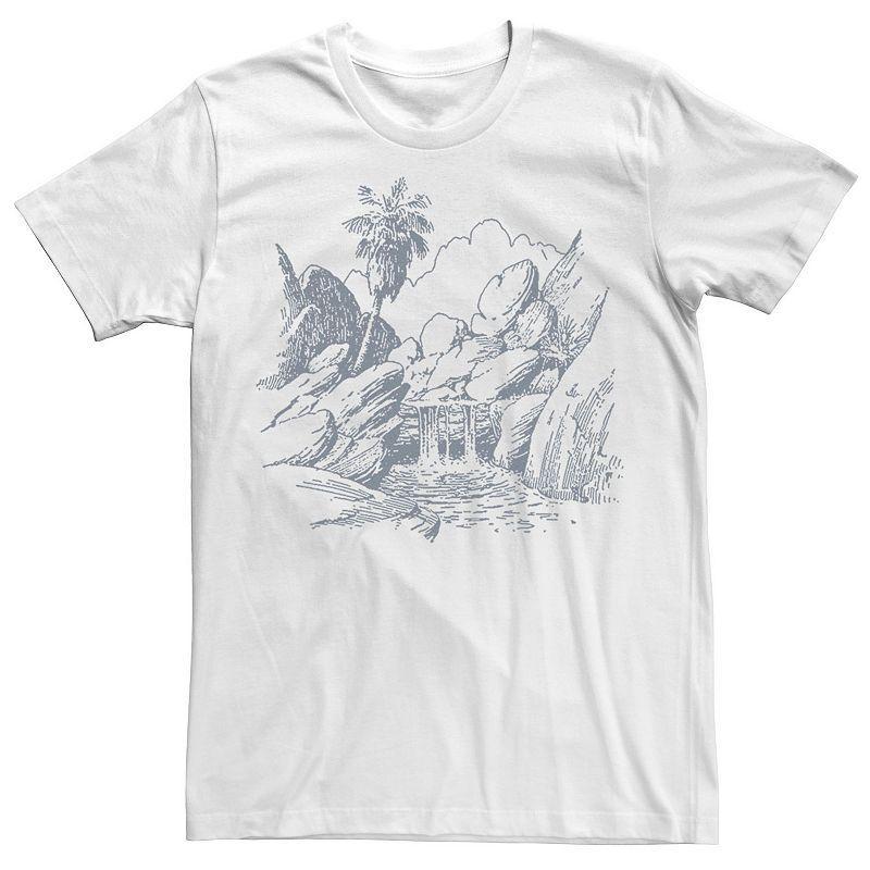 Men's Waterfall Nature Tee,  Product Image
