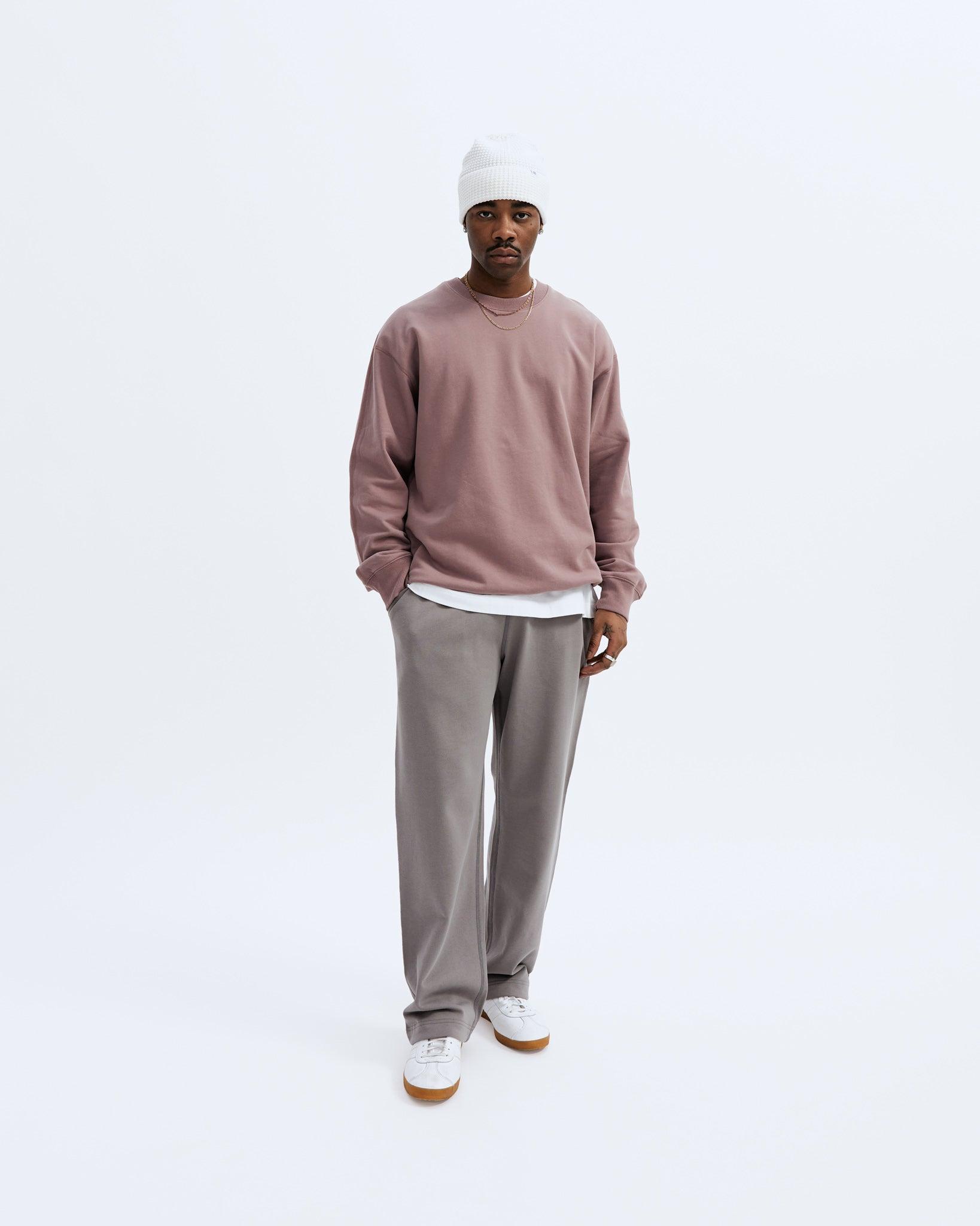 Midweight Terry Relaxed Crewneck - Vault Male Product Image