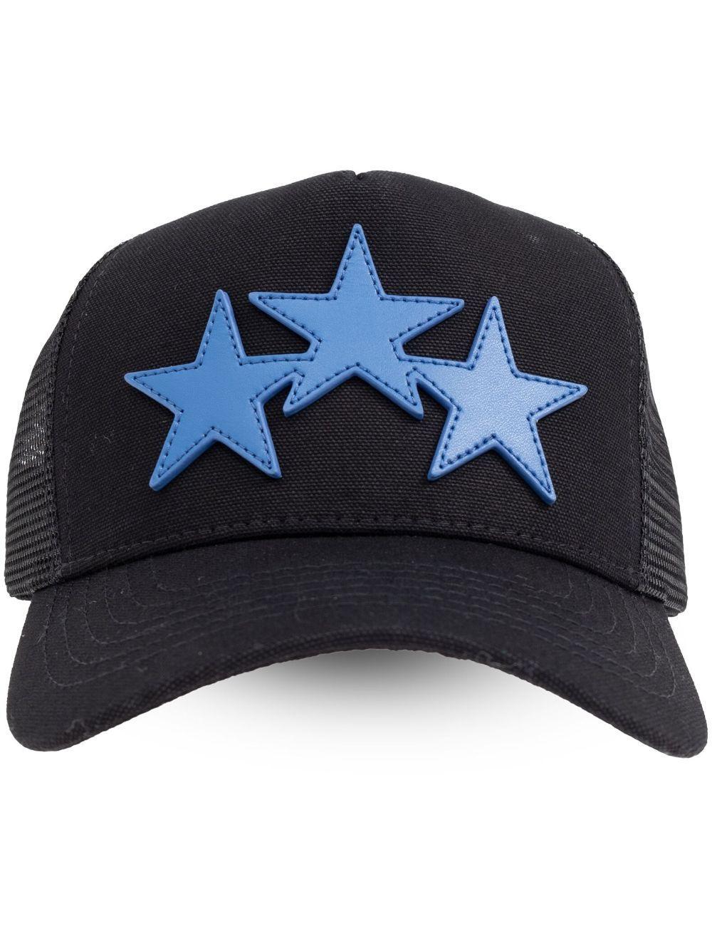 AMIRI Star-appliqué Cap In Black Product Image