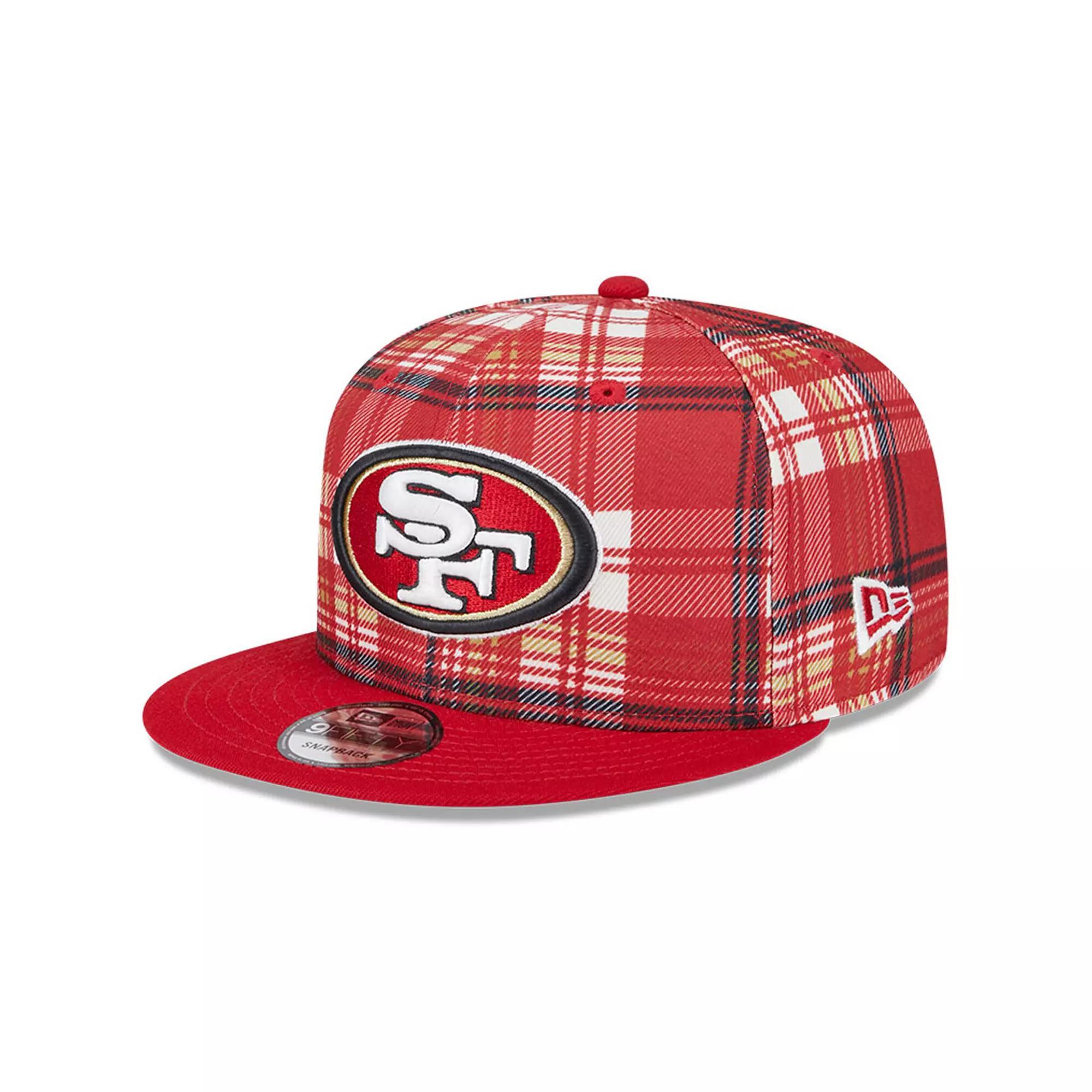 Men's New Era Scarlet San Francisco 49ers 2024 Sideline Statement 9FIFTY Snapback Hat, Red Product Image