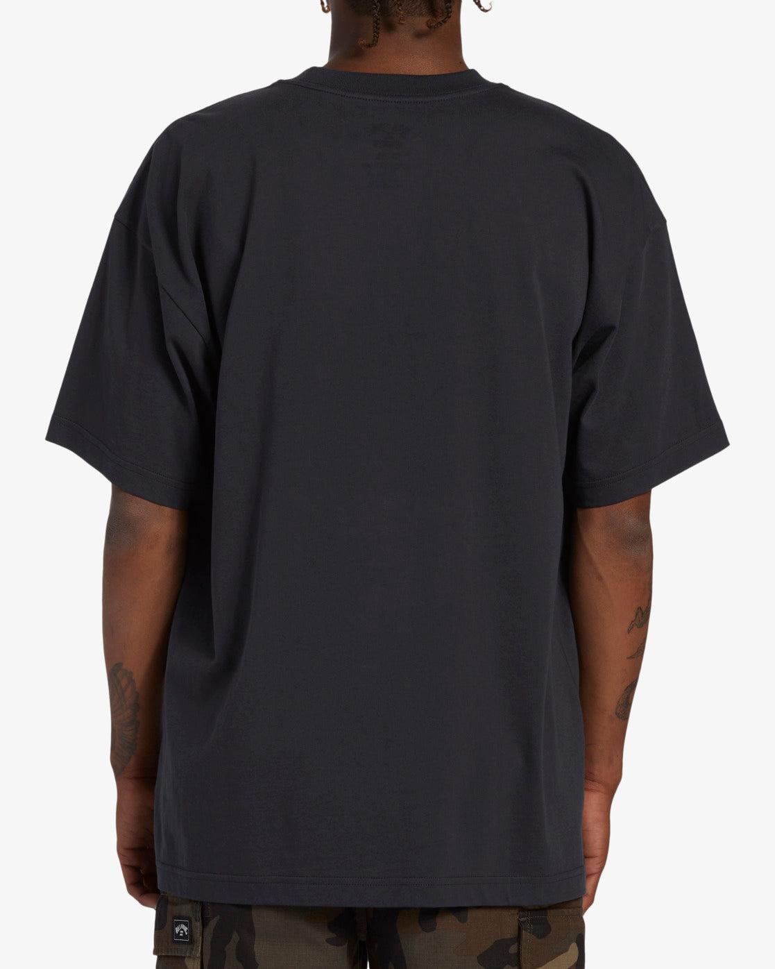 Bracket Wave OG T-Shirt - Washed Black Male Product Image