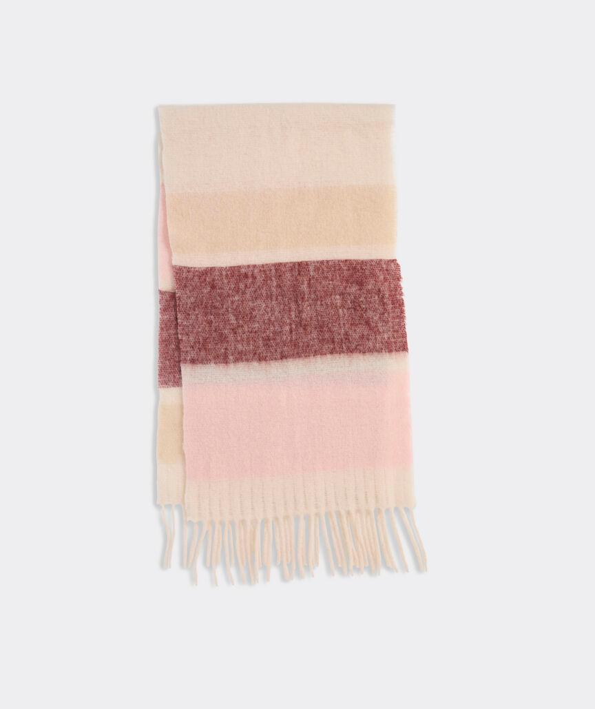 Oversized Plush Wool-Blend Scarf Product Image