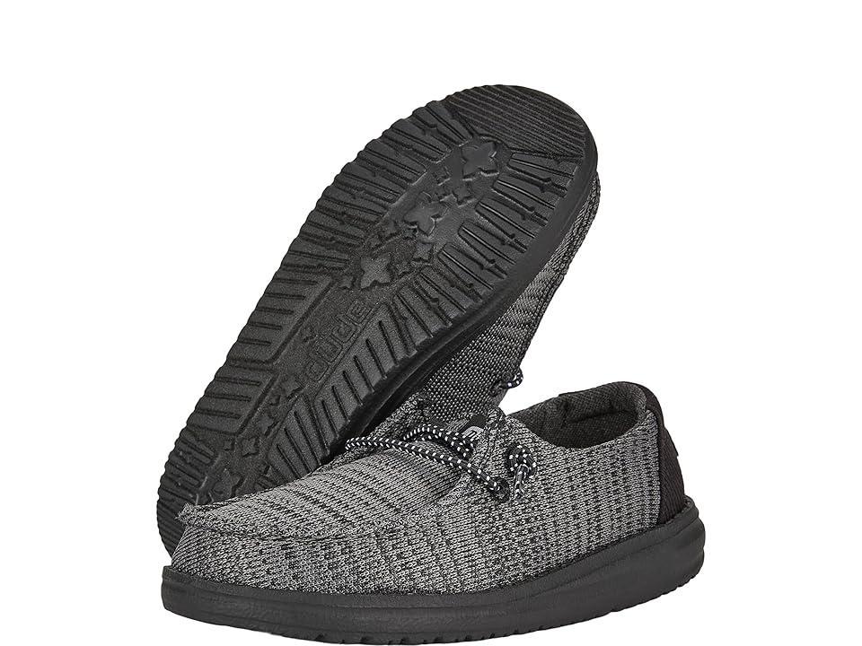 Hey Dude Kids Wendy Sport Mesh (Little Kid/Big Kid) Black) Women's Shoes Product Image