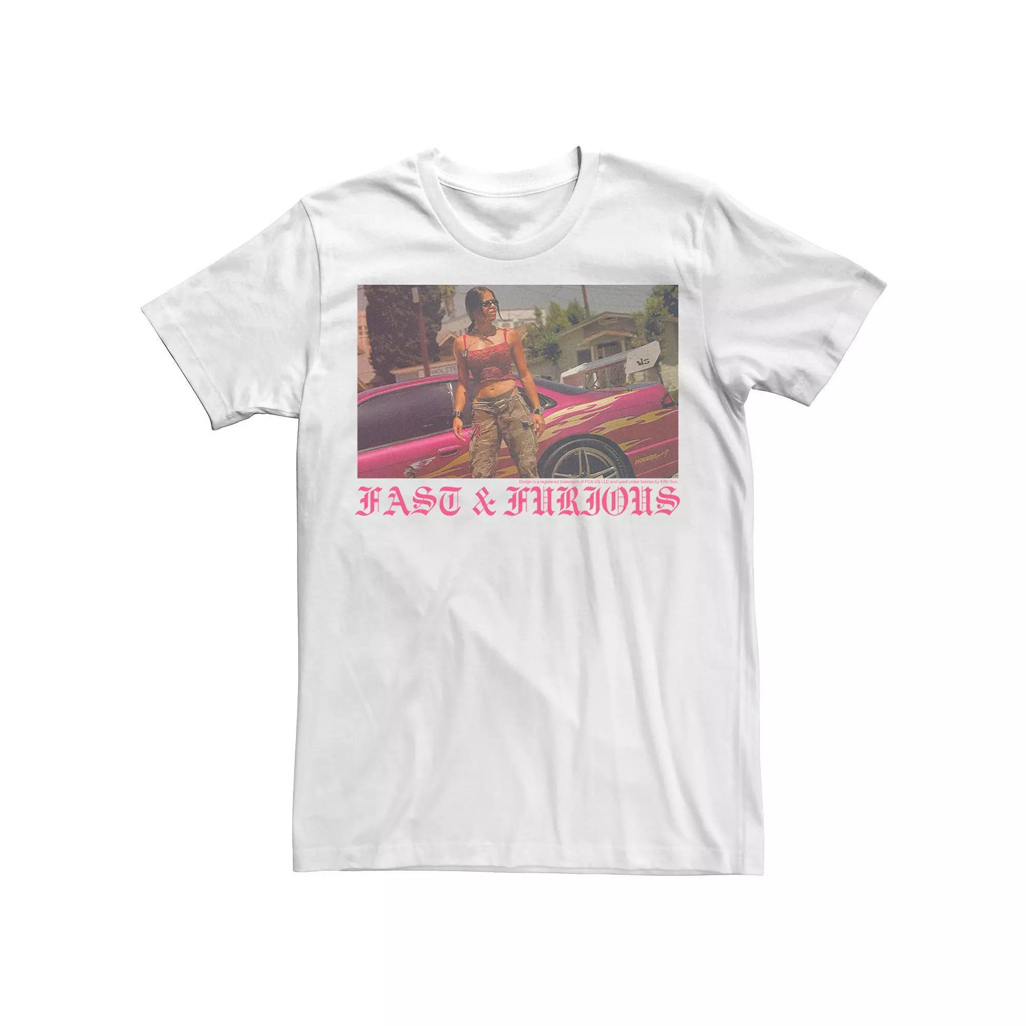 Men's Fast & Furious Pink Letty Ortiz Graphic Tee,  Product Image