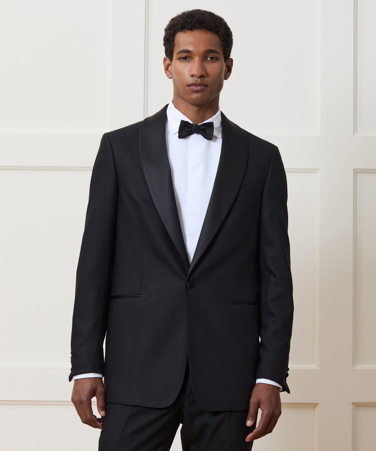 Slim Italian Wool Shawl Tuxedo Product Image