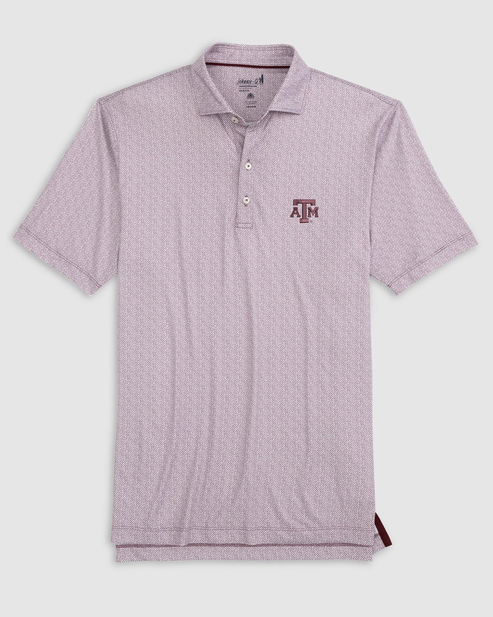 Southern Methodist Hinson Jersey Performance Polo Male Product Image