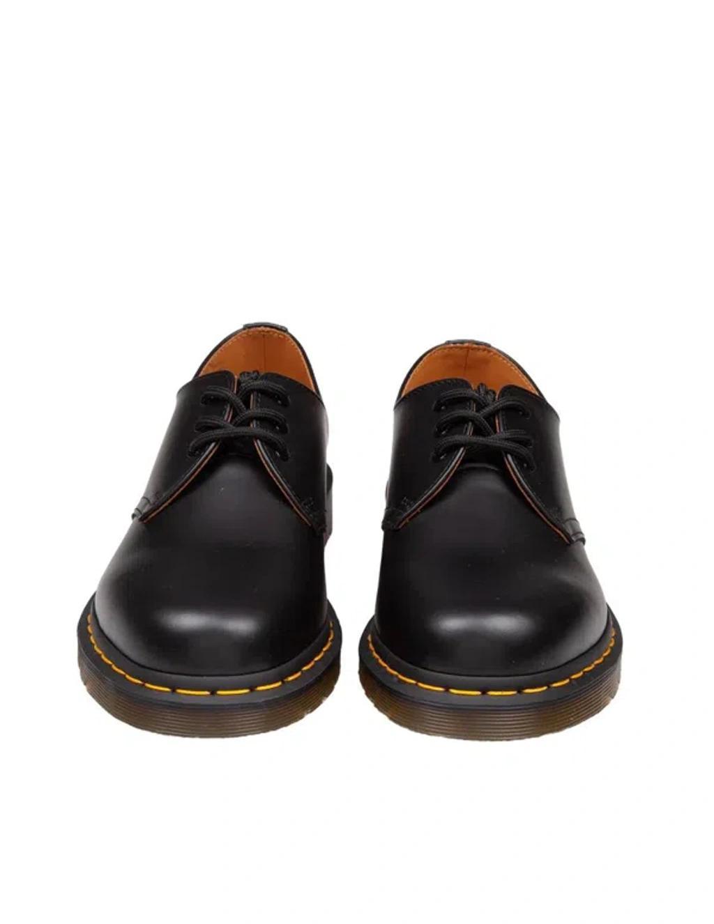 DR. MARTENS' 1461 Lace-up Shoe In Black Leather Product Image